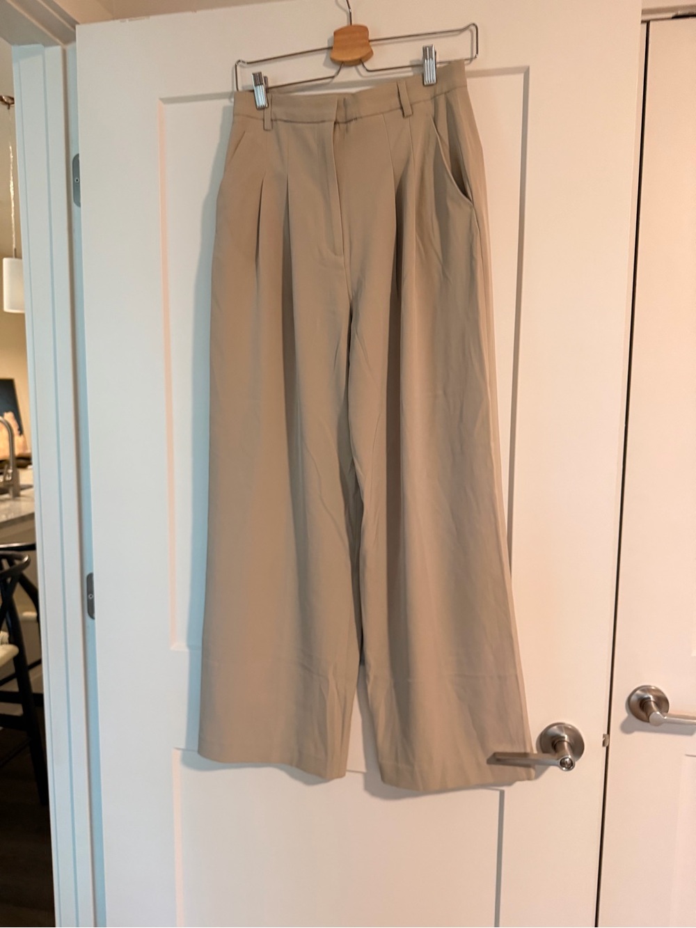 H&M Wide-Leg High-Rise Pants